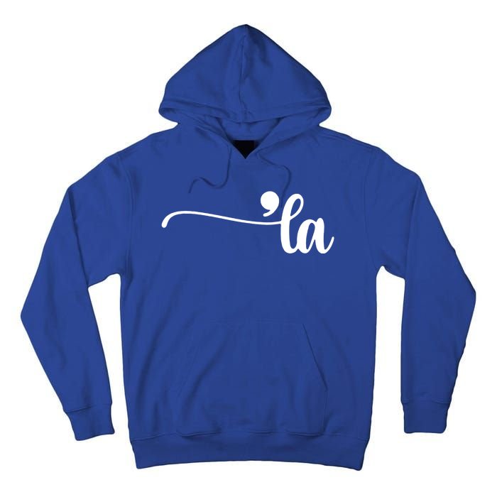 Comma La Kamala Harris Election Tall Hoodie