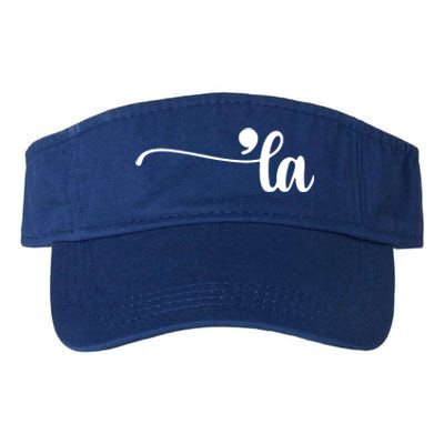 Comma La Kamala Harris Election Valucap Bio-Washed Visor