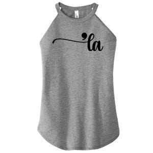 Comma La Kamala Harris Election Women's Perfect Tri Rocker Tank