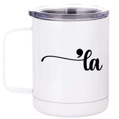 Comma La Kamala Harris Election 12 oz Stainless Steel Tumbler Cup