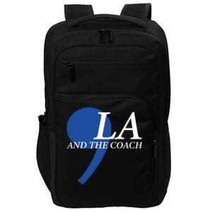 Comma La Kamala Harris Tim Walz Coach 2024 La Comma Impact Tech Backpack