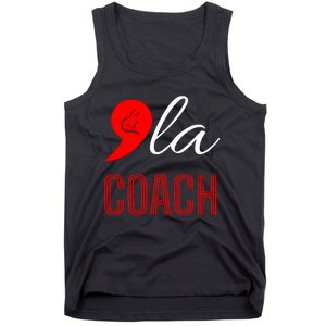 Comma La Kamala Harris Tim Walz Coach 2024 La Comma Tank Top