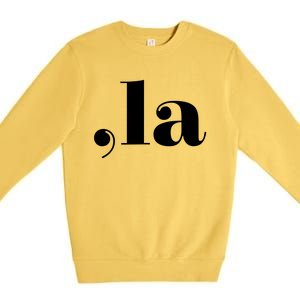 Comma La Kamala Premium Crewneck Sweatshirt