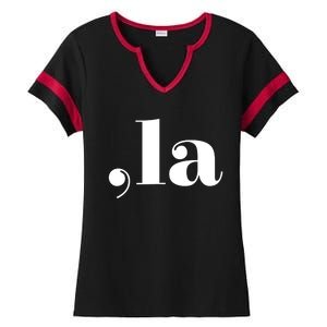 Comma La Kamala Ladies Halftime Notch Neck Tee