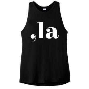 Comma La Kamala Ladies PosiCharge Tri-Blend Wicking Tank