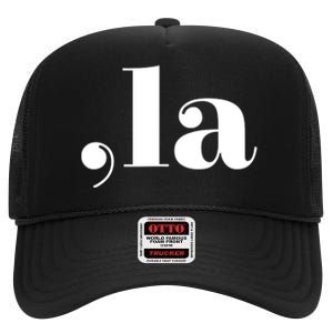 Comma La Kamala High Crown Mesh Back Trucker Hat