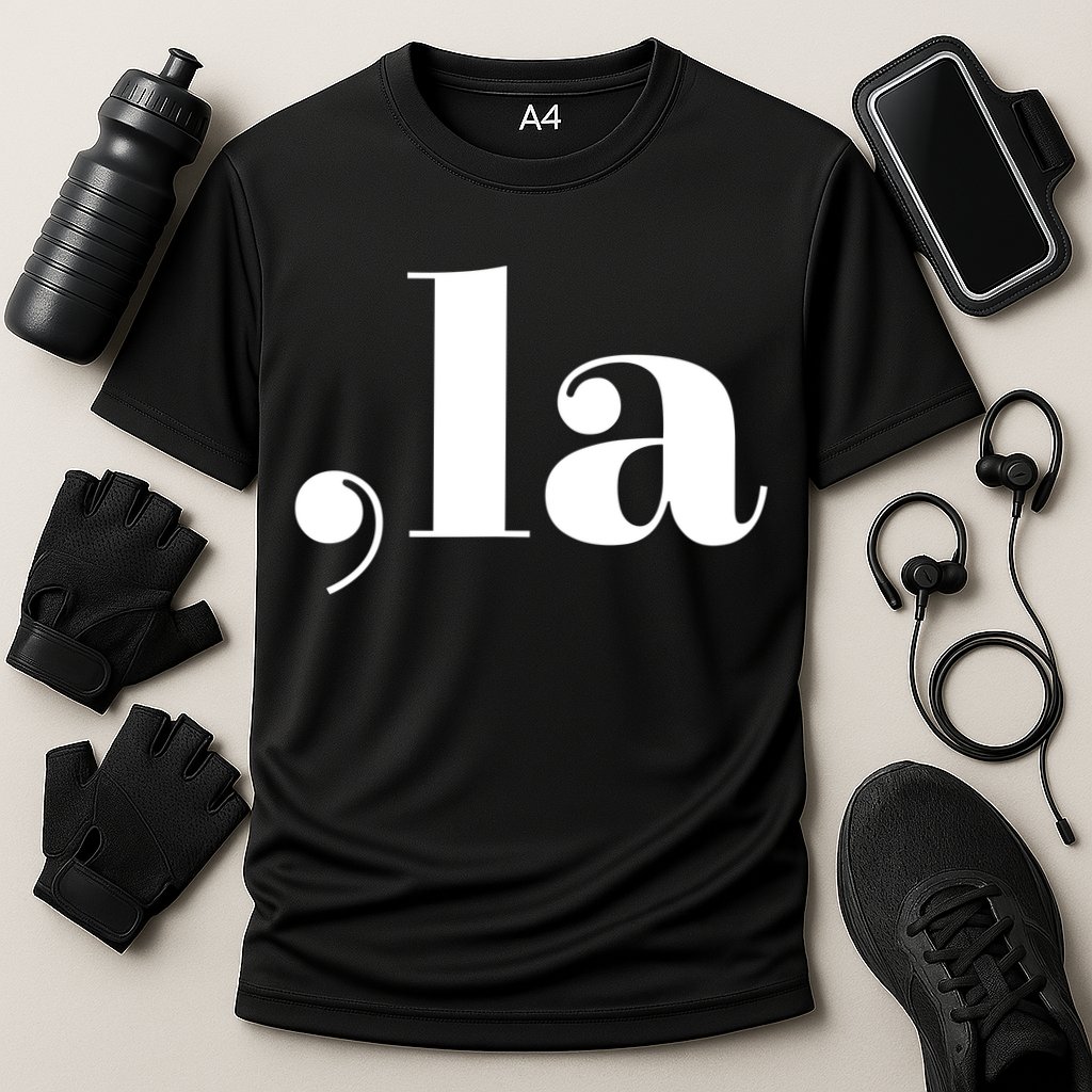 Comma La Kamala Cooling Performance Crew T-Shirt