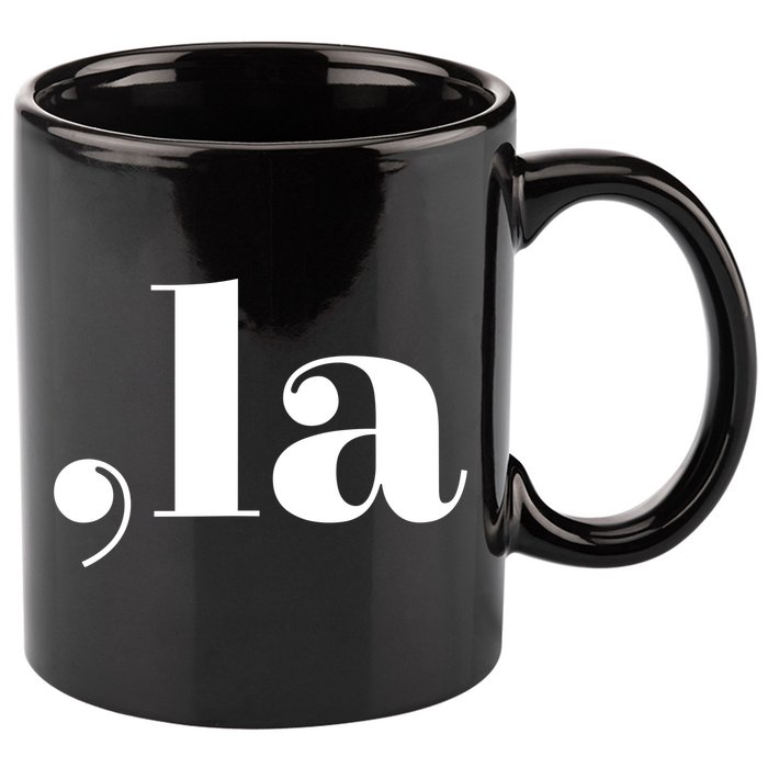 Comma La Kamala 11oz C Handle Ceramic Mug