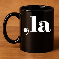 Comma La Kamala 11oz C Handle Ceramic Mug