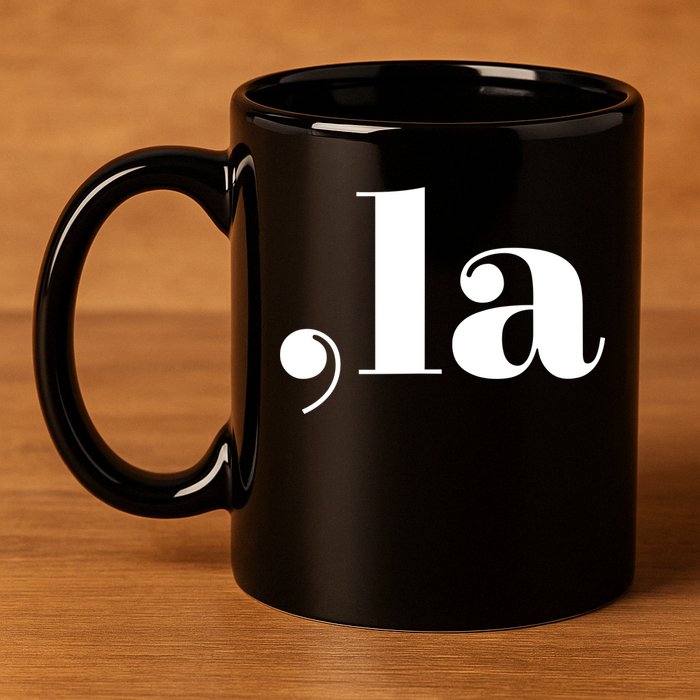 Comma La Kamala 11oz C Handle Ceramic Mug