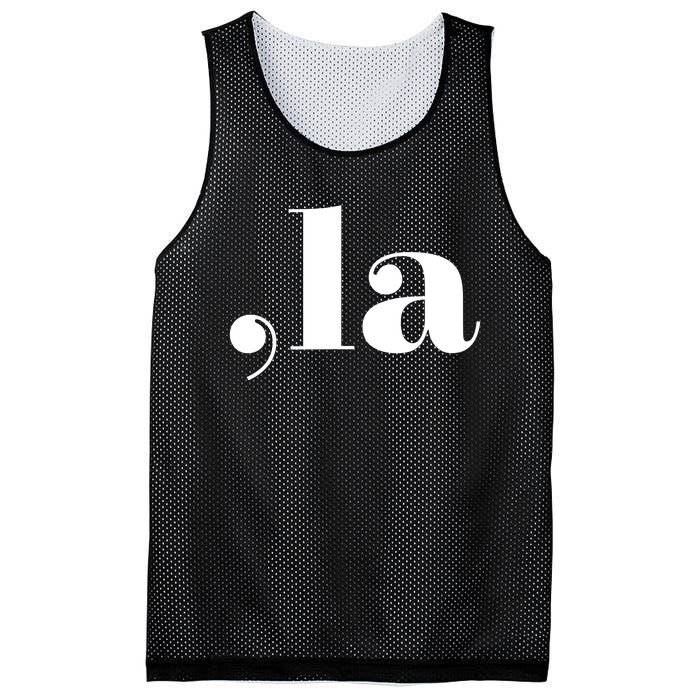 Comma La Kamala Mesh Reversible Basketball Jersey Tank