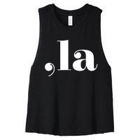 Comma La Kamala Women's Racerback Cropped Tank