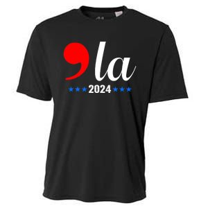 Comma + La Kamala Harris For President 2024 Election Cooling Performance Crew T-Shirt