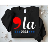 Comma + La Kamala Harris For President 2024 Election Sweatshirt