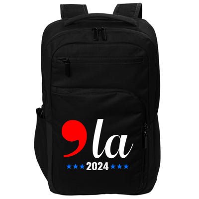 Comma + La Kamala Harris For President 2024 Election Impact Tech Backpack
