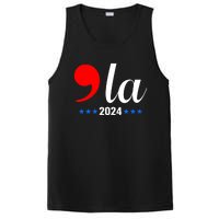 Comma + La Kamala Harris For President 2024 Election PosiCharge Competitor Tank