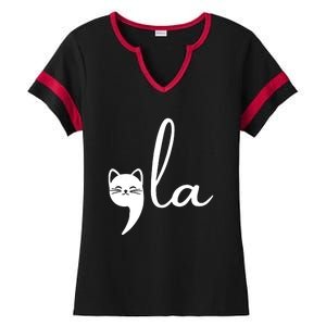 Comma La Kamala Ladies Halftime Notch Neck Tee