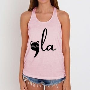 Comma La Kamala Women's Knotted Racerback Tank