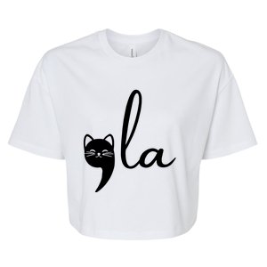 Comma La Kamala Bella+Canvas Jersey Crop Tee