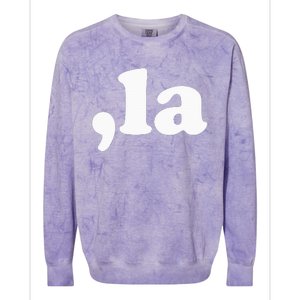 Comma La Kamala Harris Colorblast Crewneck Sweatshirt