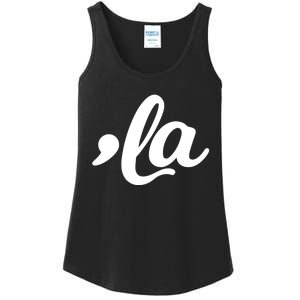 Comma La Kamala Harris 2024 Madam President Vote Kamala Ladies Essential Tank