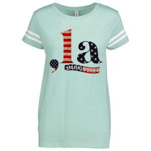 Comma La Kamala Harris For President 2024 Enza Ladies Jersey Football T-Shirt