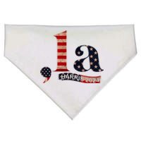 Comma La Kamala Harris For President 2024 USA-Made Doggie Bandana