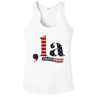 Comma La Kamala Harris For President 2024 Ladies PosiCharge Competitor Racerback Tank