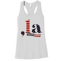 Comma La Kamala Harris For President 2024 Women's Racerback Tank