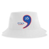 Comma La Kamala Hebrew Alphabet Sustainable Bucket Hat