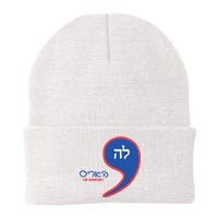 Comma La Kamala Hebrew Alphabet Knit Cap Winter Beanie