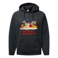 Christmas Lion King Hakuna Merry Christmas Performance Fleece Hoodie