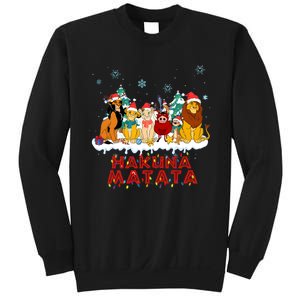 Christmas Lion King Hakuna Merry Christmas Sweatshirt