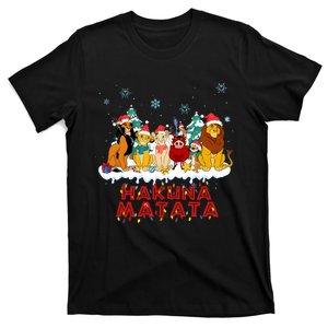 Christmas Lion King Hakuna Merry Christmas T-Shirt