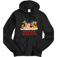 Christmas Lion King Hakuna Merry Christmas Tie Dye Hoodie