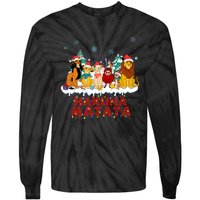 Christmas Lion King Hakuna Merry Christmas Tie-Dye Long Sleeve Shirt