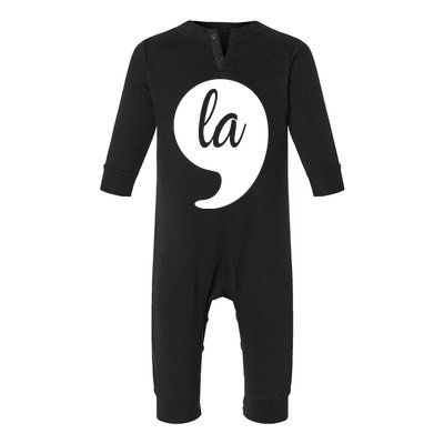 Comma La Kamala Harris For President 2024 Election Infant Fleece One Piece