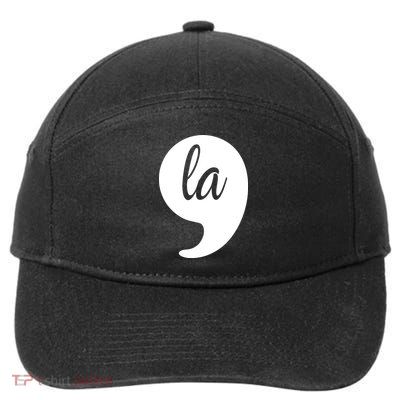 Comma La Kamala Harris For President 2024 Election 7-Panel Snapback Hat