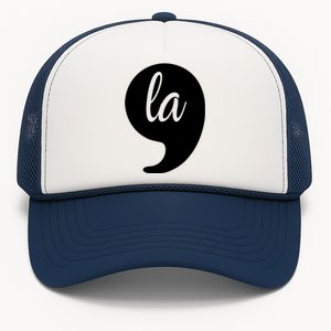 Comma La Kamala Harris For President 2024 Election Trucker Hat