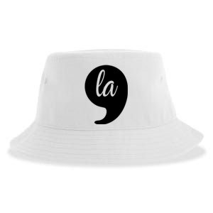 Comma La Kamala Harris For President 2024 Election Sustainable Bucket Hat