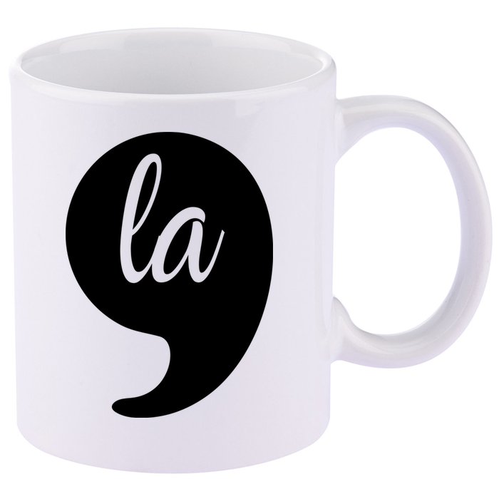 Comma La Kamala Harris For President 2024 Election 11oz C Handle Ceramic Mug