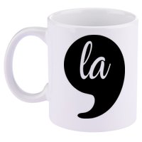 Comma La Kamala Harris For President 2024 Election 11oz C Handle Ceramic Mug