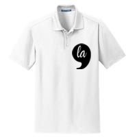 Comma La Kamala Harris For President 2024 Election Dry Zone Grid Polo