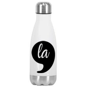 Comma La Kamala Harris For President 2024 Election Stainless Steel Insulated Water Bottle