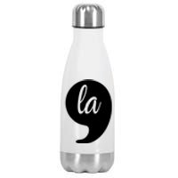 Comma La Kamala Harris For President 2024 Election Stainless Steel Insulated Water Bottle