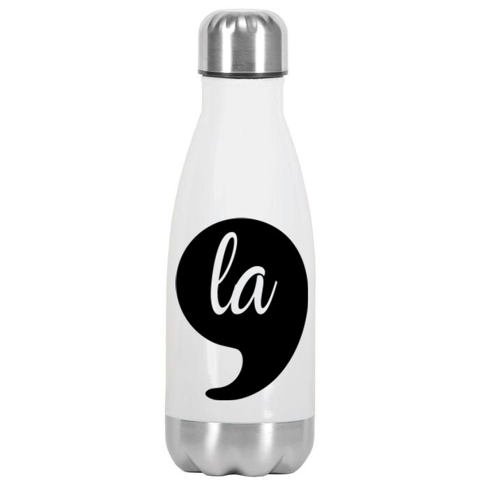 Comma La Kamala Harris For President 2024 Election Stainless Steel Insulated Water Bottle