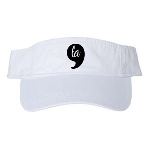 Comma La Kamala Harris For President 2024 Election Valucap Bio-Washed Visor