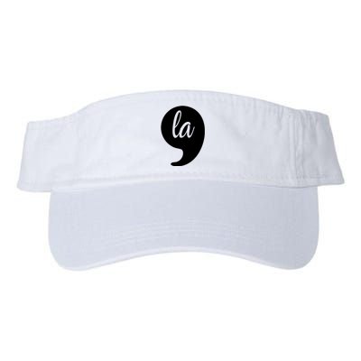 Comma La Kamala Harris For President 2024 Election Valucap Bio-Washed Visor