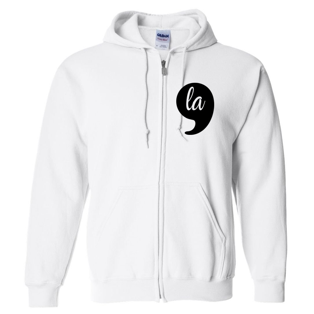 Comma La Kamala Harris For President 2024 Election Full Zip Hoodie