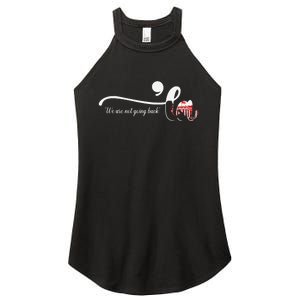 Comma La Kamala Harris Punctuation WeRe Not Going Back Women's Perfect Tri Rocker Tank